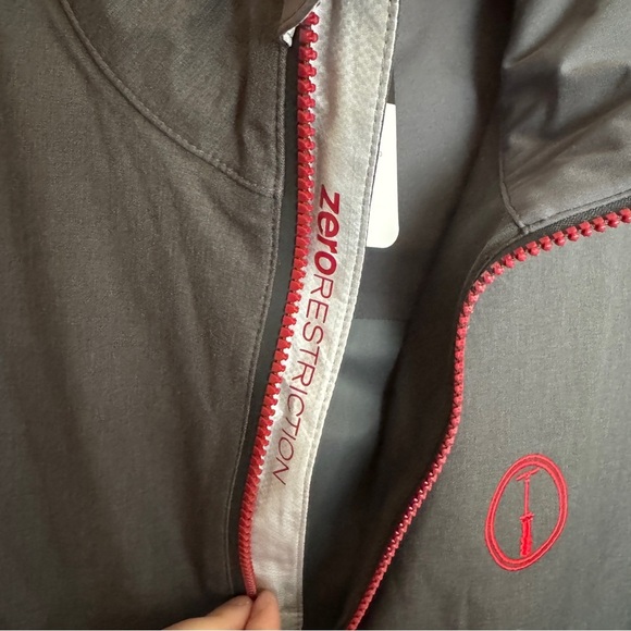 NWT Zero Restriction Power Torque 1/4 Zip Short Sleeve Size L - Picture 4 of 15